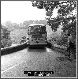 Beatles coach stuck on Newbridge 1967