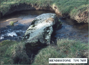 The Mistaken Hennafoot or Hendisstone Boundary Stone