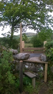 New stile at Northway Bridge