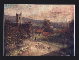 Oil Painting of Brook Lane