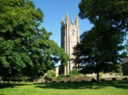 Widecombe Church from Widecombe Green