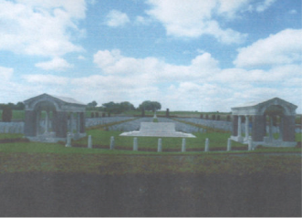 Widecombe WW1: Bancourt Military Cemetery, Pas de Calais. Copyright: Commonwealth War Graves Commission