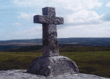 Cave Penney Memorial Sherwell Down Dartmoor