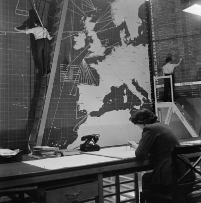 Coastal Command Control Centre (Photo Imperial War Musuem)